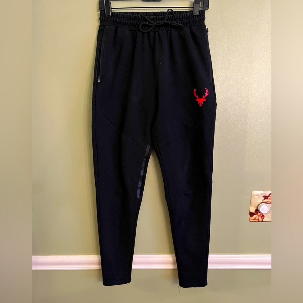 Buckedup Black Sweatpants